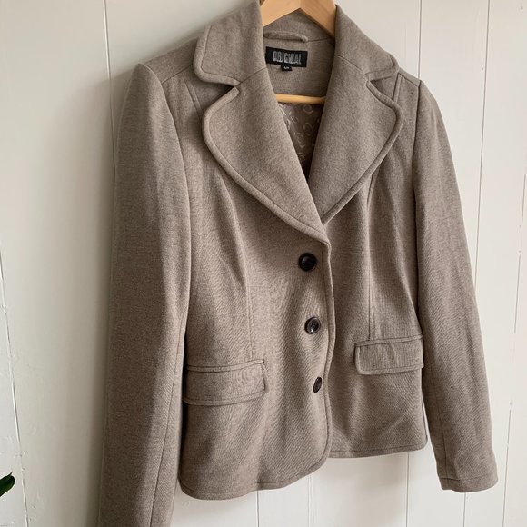 Nicole Miller Cotton Blend Blazer - Picture 4 of 7